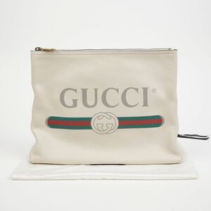 Logo Print Portfolio Clutch